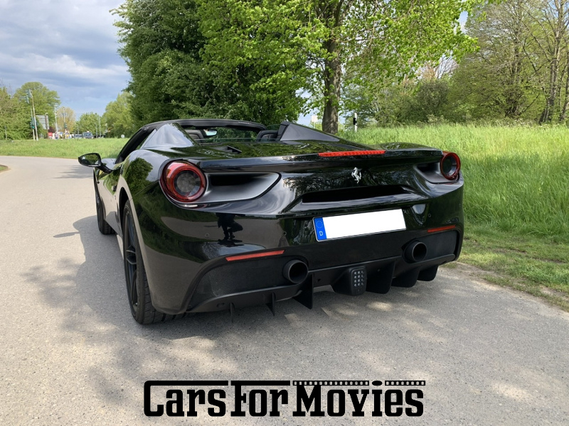 CarsForMovies | Ferrari 488 Spider 2017 Italien Schwarz Schwarz Zivilfahrzeug Cabrio Nordrhein-Westfalen 5805 WAGEN IST VERKAUFT!!! Sportwagen Luxus 